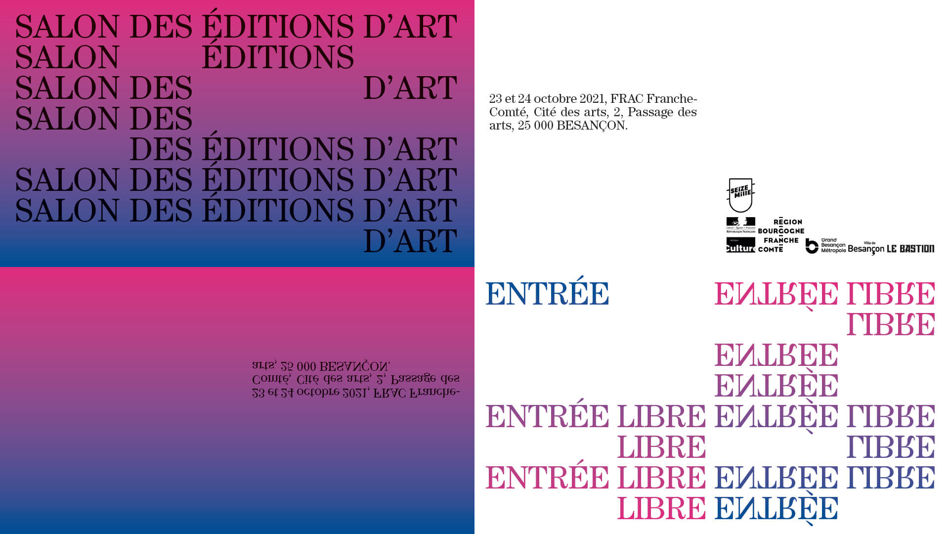 Salon des éditions d&rsquo;art