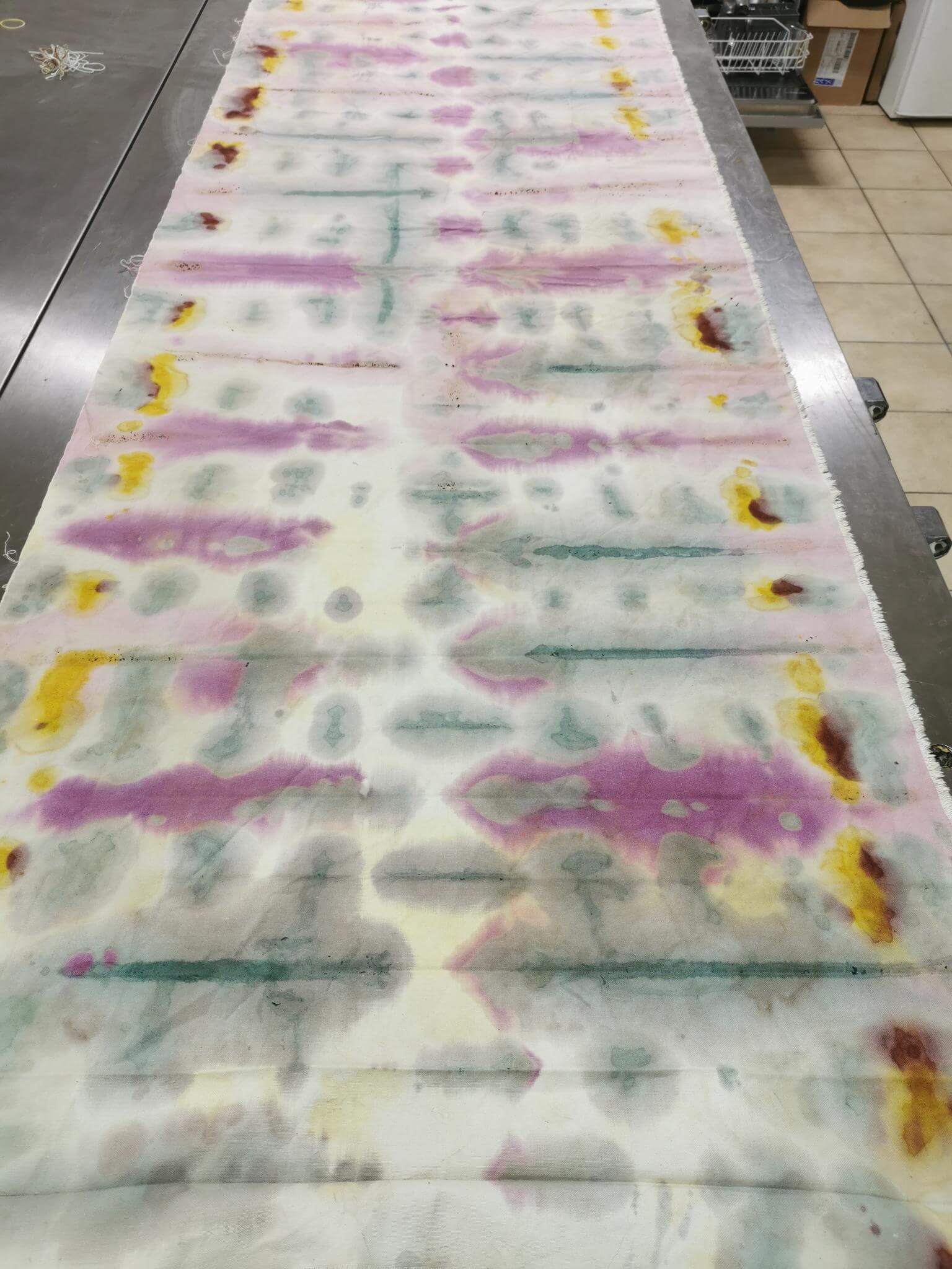 Les Ateliers Juste Ici : atelier couleurs végétales