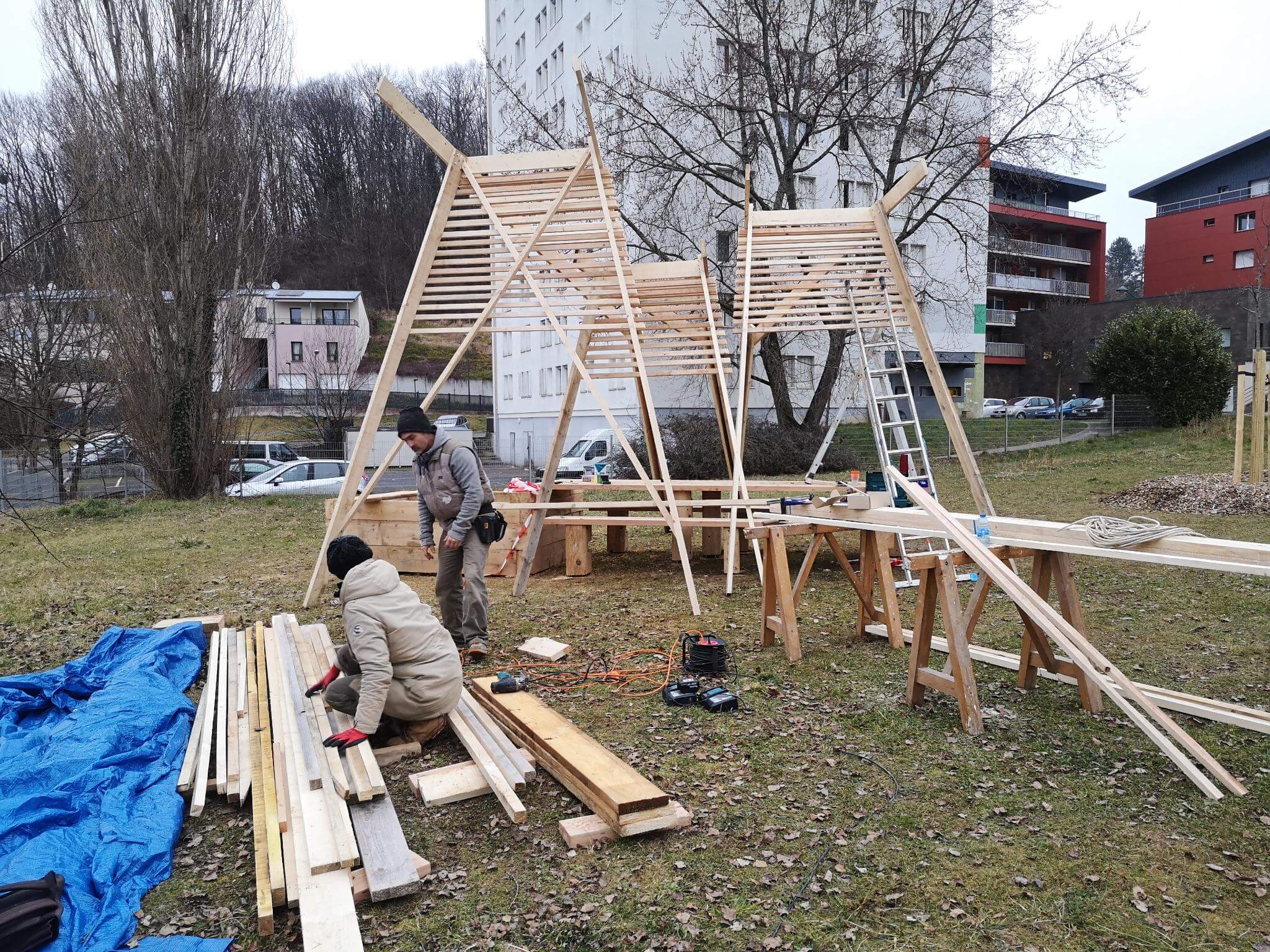 Ateliers Juste Ici – Le Jardin des Lumières : à table !